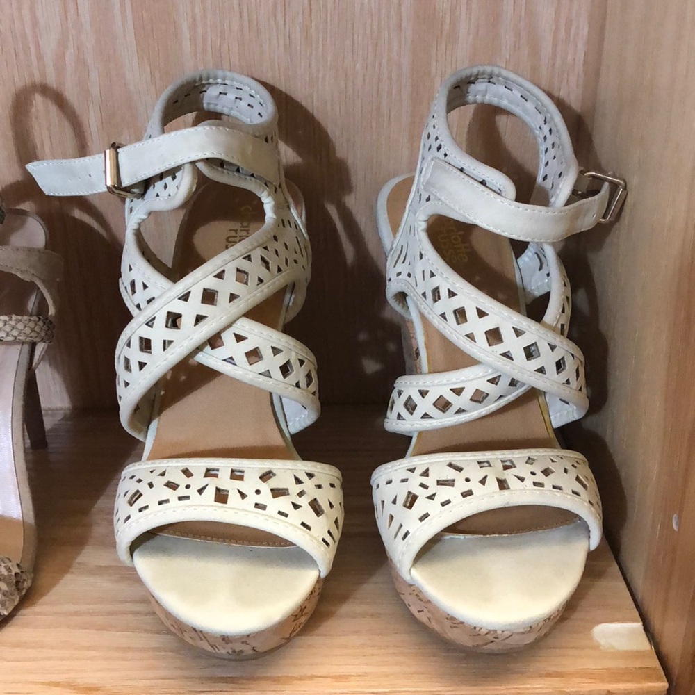 Strappy Wedges